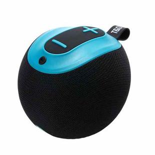 T&G TG623 TWS Portable Wireless Speaker Outdoor Waterproof Subwoofer 3D Stereo Support FM / TF Card(Blue)