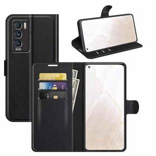 For OPPO Realme GT Master Explorer Litchi Texture Horizontal Flip Protective Case with Holder & Card Slots & Wallet(Black)