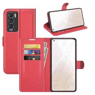 For OPPO Realme GT Master Explorer Litchi Texture Horizontal Flip Protective Case with Holder & Card Slots & Wallet(Red)