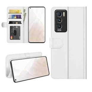 For OPPO Realme GT Master R64 Texture Single Horizontal Flip Protective Case with Holder & Card Slots & Wallet& Photo Frame(White)