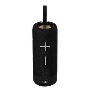 T&G TG619 Portable Bluetooth Wireless Speaker Waterproof Outdoor Bass Subwoofer Support AUX TF USB(Black)
