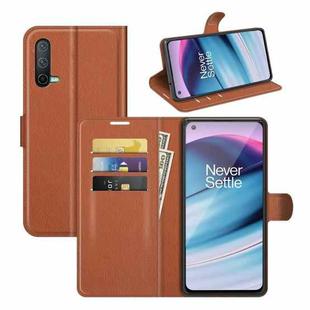 For OPPO Realme Q3 Pro Carnival Litchi Texture Horizontal Flip Protective Case with Holder & Card Slots & Wallet(Brown)