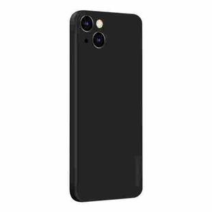 For iPhone 13 PINWUYO Touching Series Liquid Silicone TPU Shockproof Case(Black)