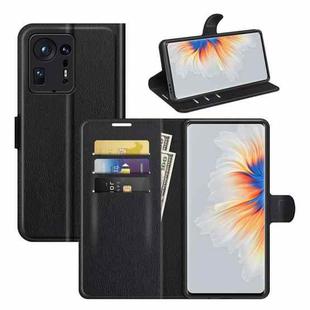 For Xiaomi Mix 4 Litchi Texture Horizontal Flip Protective Case with Holder & Card Slots & Wallet(Black)