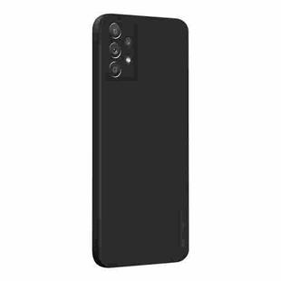 For Samsung Galaxy A72 4G/5G PINWUYO Touching Series Liquid Silicone TPU Shockproof Case(Black)