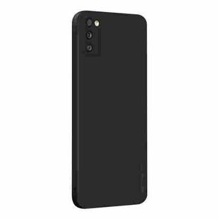 For Samsung Galaxy A41 PINWUYO Touching Series Liquid Silicone TPU Shockproof Case(Black)