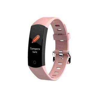 CV07T Smart Bracelet,Temperature Monitoring Bracelet Support Sleep Monitoring / Heart Rate Monitoring / Blood Pressure Monitoring,(Pink)