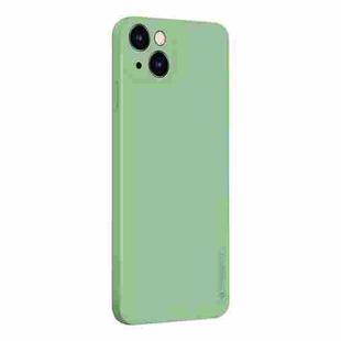For iPhone 13 mini PINWUYO Touching Series Liquid Silicone TPU Shockproof Case (Green)