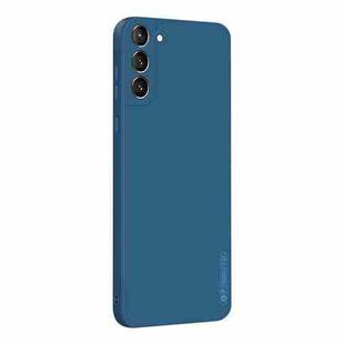 For Samsung Galaxy S21 5G PINWUYO Touching Series Liquid Silicone TPU Shockproof Case(Blue)