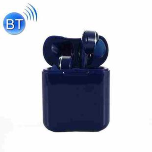 TWS2A Bluetooth TWS5.0 Copper Ring Speaker Binaural True Stereo Touch Bluetooth Earphones(Blue)