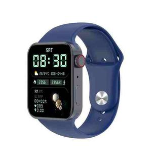 IWO7 1.82 inch Color Screen Smart Watch IP68 Waterproof,Support Bluetooth Call/Heart Rate Monitoring/Blood Pressure Monitoring/Blood Oxygen Monitoring/Sleep Monitoring(Blue)