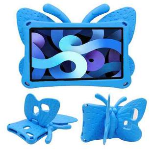 For Galaxy Tab A 8.0 2019 T290 / T295 Butterfly Bracket Style EVA Children Falling Proof Cover Protective Case(Blue)
