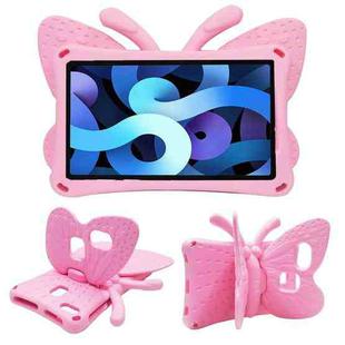 For Galaxy Tab A 8.0 2019 T290 / T295 Butterfly Bracket Style EVA Children Falling Proof Cover Protective Case(Pink)