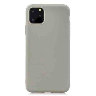 For iPhone 13 mini Solid Color Frosted TPU Phone Case (Gray)