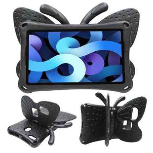 For Galaxy Tab A 8.0 T380/385/T387/T330/331/T377V Butterfly Bracket Style EVA Children Falling Proof Cover Protective Case(Black)