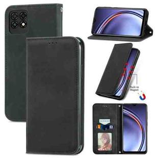 For Huawei Maimang 10 SE Retro Skin Feel Business Magnetic Horizontal Flip Leather Case with Holder & Card Slots & Wallet & Photo Frame(Black)
