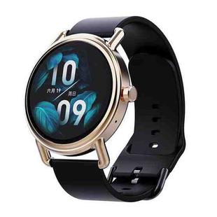 N100 1.3 inch Color Screen Smart Watch, IP67 Waterproof,Support Bluetooth Call/Heart Rate Monitoring/Blood Pressure Monitoring/Blood Oxygen Monitoring/Sleep Monitoring(Gold)