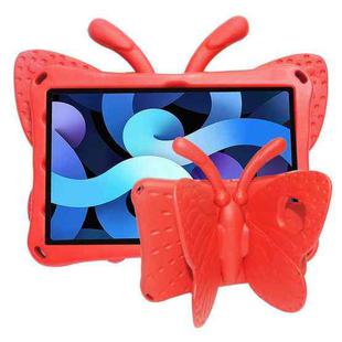 For Galaxy Tab A7 10.4 2020 T500/T505 Butterfly Bracket Style EVA Children Falling Proof Cover Protective Case(Red)