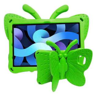 For Galaxy Tab A7 10.4 2020 T500/T505 Butterfly Bracket Style EVA Children Falling Proof Cover Protective Case(Green)