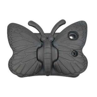 For iPad 10.2 2021 Butterfly Bracket Style EVA Children Falling Proof Cover Protective Case(Black)