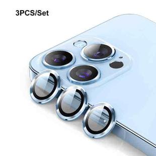 For iPhone 13 Pro ENKAY Hat-Prince Aluminium Alloy + Tempered Glass Camera Lens Cover Film Ring  / 13 Pro Max