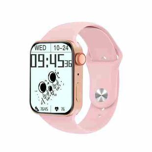 X8+ 1.75 inch Color Screen Smart Watch, IP67 Waterproof,Support Temperature Monitoring/Bluetooth Call/Heart Rate Monitoring/Blood Pressure Monitoring/Blood Oxygen Monitoring/Sleep Monitoring(Pink)