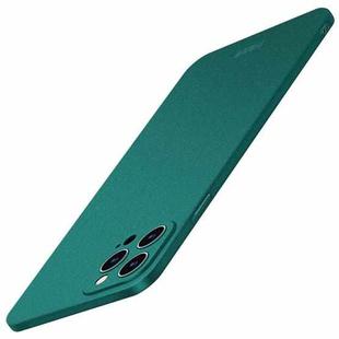 For iPhone 13 Pro MOFI Fandun Series Frosted PC Ultra-thin All-inclusive Protective Case (Green)