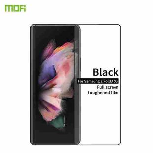 For Samsung Galaxy Z Fold3 5G MOFI 9H 2.5D Full Screen Tempered Glass Film(Black)