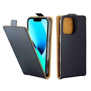 For iPhone 13 Pro Business Style Vertical Flip TPU Leather Case with Card Slot (Black)