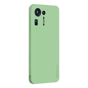 For Xiaomi Mix 4 PINWUYO Touching Series Liquid Silicone TPU Shockproof Case(Green)
