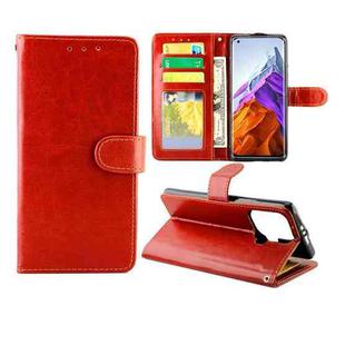 For Xiaomi Mi 11 Pro Crazy Horse Texture Leather Horizontal Flip Protective Case with Holder & Card Slots & Wallet & Photo Frame(Brown)