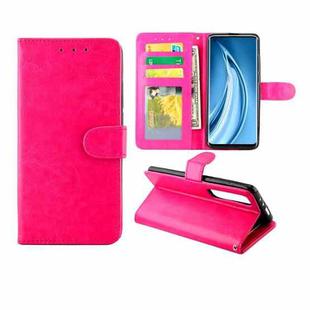 For Xiaomi Mi 10S Crazy Horse Texture Flip Leather Case (Magenta)