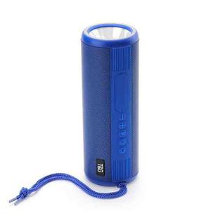 T&G TG635 Portable Outdoor Waterproof Bluetooth Speaker with Flashlight Function(Blue)