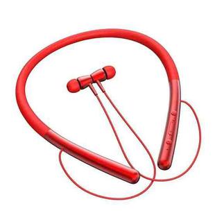 Wi-700 Neck-Mounted Wireless Bluetooth 5.0 Sports Earphone Wire Control Function(Red)