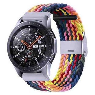For Samsung Galaxy Watch 4 / Watch 5 20mm Nylon Braided Metal Buckle Watch Band(Color 2)