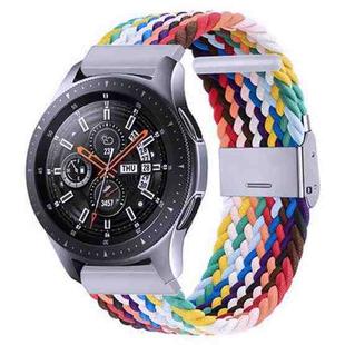 For Samsung Galaxy Watch 4 / Watch 5 20mm Nylon Braided Metal Buckle Watch Band(Color 4)