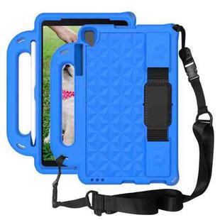 For Lenovo M10 X306X / X306F Diamond Series EVA Anti-Fall Shockproof Sleeve Protective Shell Case with Holder & Strap(Blue)