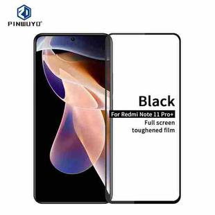 For Xiaomi Redmi Note 11 Pro / Note 11 Pro+ PINWUYO 9H 2.5D Full Screen Tempered Glass Film(Black)