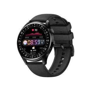 D3pro 1.32 inch Color Screen Smart Watch, IP67 Waterproof,Silicone Watchband,Support Bluetooth Call/Heart Rate Monitoring/Blood Pressure Monitoring/Blood Oxygen Monitoring/Sleep Monitoring(Black)