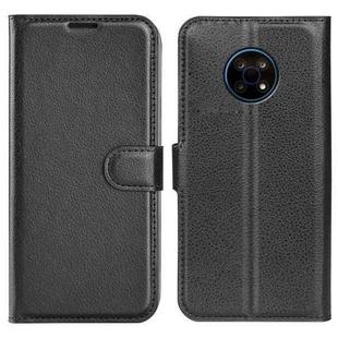 For Nokia G50 Litchi Texture Horizontal Flip Protective Case with Holder & Card Slots & Wallet(Black)