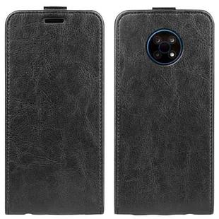 For Nokia G50 R64 Texture Single Vertical Flip Leather Protective Case with Card Slots & Photo Frame(Black)