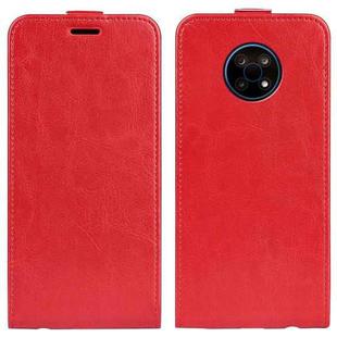 For Nokia G50 R64 Texture Single Vertical Flip Leather Protective Case with Card Slots & Photo Frame(Red)