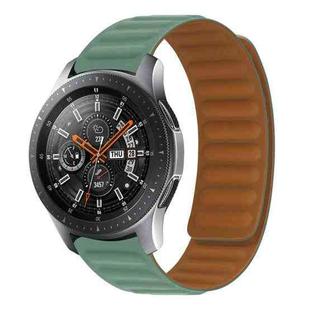 22mm Silicone Magnetic Watch Band For Huawei Watch GT2 Pro(Pine Needle Green)