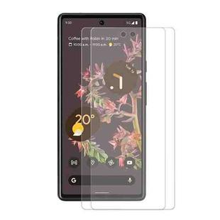 2 PCS For Google Pixel 6 ENKAY Hat-Prince 0.26mm 9H 2.5D Curved Edge Tempered Glass Screen Film