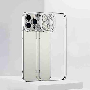 For iPhone 11 Pro Max Electroplating TPU Phone Case (Silver)