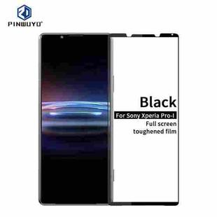 For Sony Xperia Pro-I PINWUYO 9H 2.5D Full Screen Tempered Glass Film(Black)