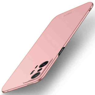 For Xiaomi Mi 11T / 11T Pro MOFI Frosted PC Ultra-thin Hard Phone Case(Rose gold)