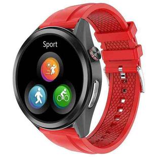 W10 1.3 inch Color Screen Smart Watch, IP67 Waterproof,Support Temperature Monitoring/Heart Rate Monitoring/Blood Pressure Monitoring/Blood Oxygen Monitoring/Sleep Monitoring(Red)