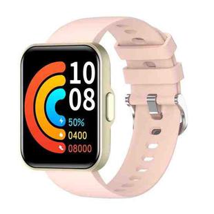 E21 1.69 inch Color Screen Smart Watch, IP68 Waterproof,Support Heart Rate Monitoring/Blood Pressure Monitoring/Blood Oxygen Monitoring/Sleep Monitoring/Female Physiology Reminder(Pink)