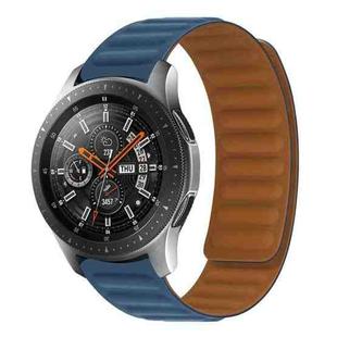 Silicone Magnetic Watch Band For Amazfit GTS 2 mini(Dark Blue)